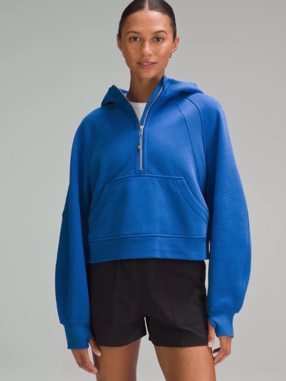 Lululemon Scuba Oversized half zip Hoodie